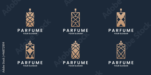 luxurious perfume logo design collections