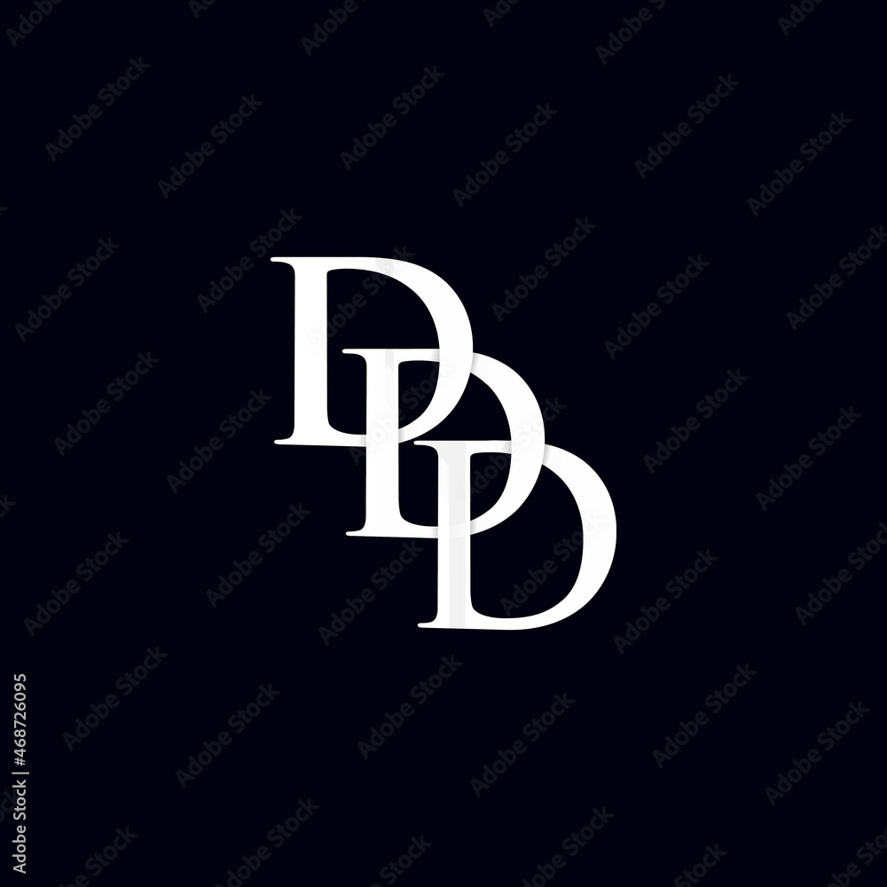 Obraz premium ddd logo design