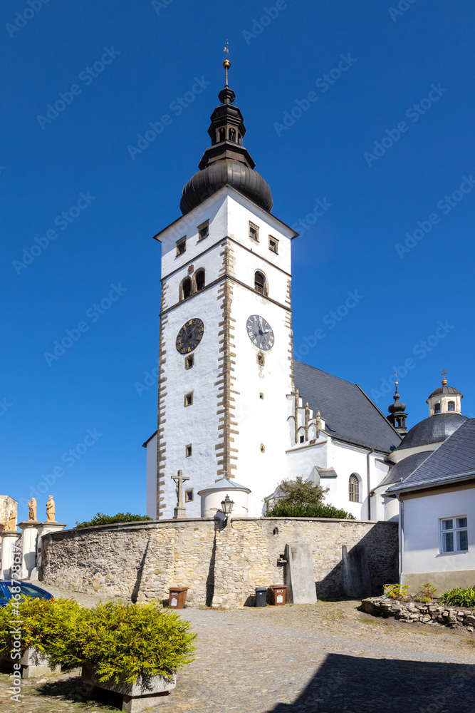  Virgin Mary church, Pribor town, Moravia, Czech republic