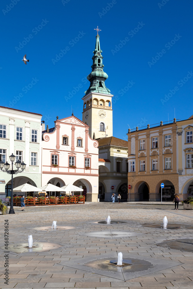  Masaryk square, Novy Jicin town, Moravia, Czech republic