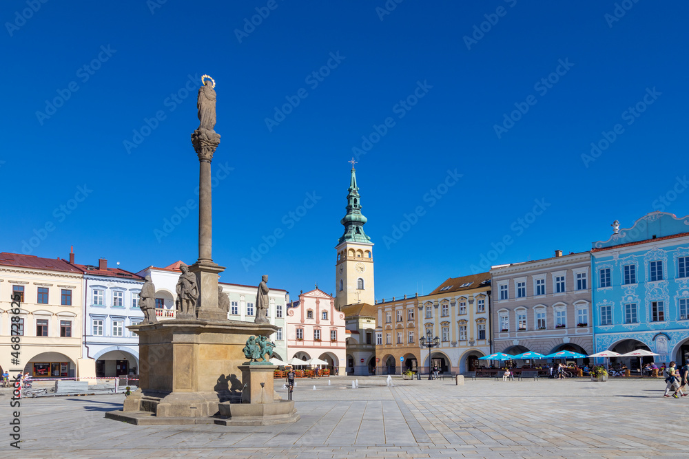  Masaryk square, Novy Jicin town, Moravia, Czech republic