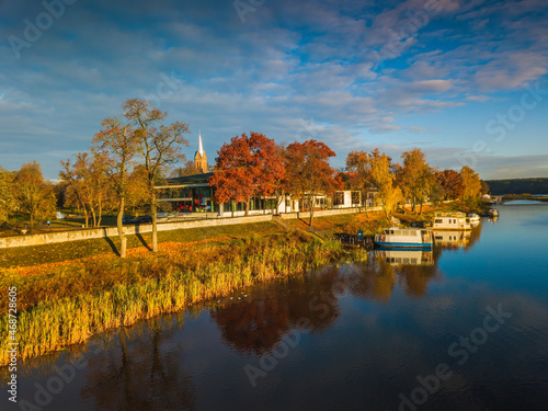 Birstonas is a resort town near Nemunas river in Lithuania. photo