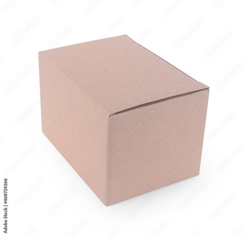 close up of a box on white background close up of a box on white background
