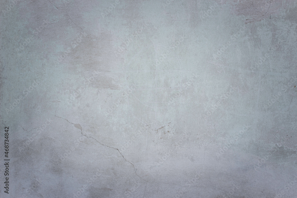 Wonderful soft blue concrete wall texture. Backdrop with interested vignette