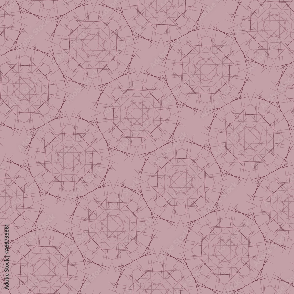 Fototapeta premium The original mandala. Repeating floral patterns.