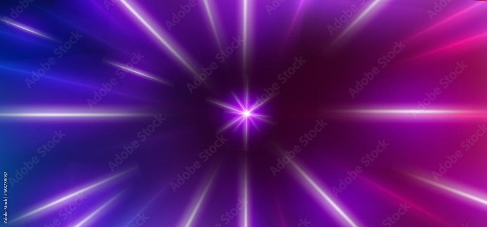 Abstract composition, color futuristic background, blue and purple Abstract composition, color futuristic background, blue and purple