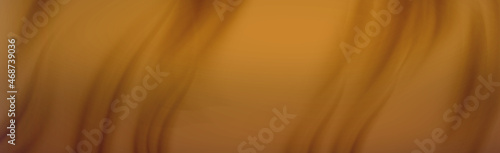 Brown cloth background abstract with soft waves