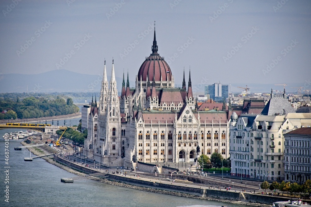 Hungarian Parliament Building - City View