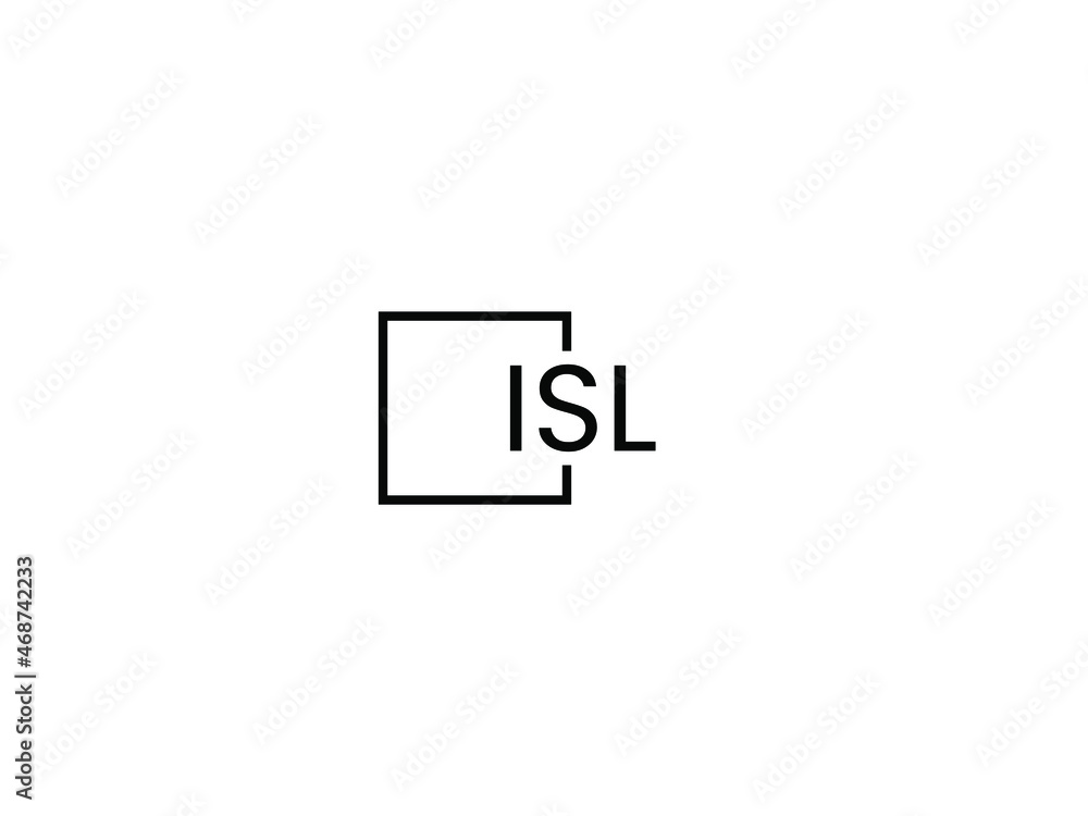 ISL Letter Initial Logo Design Vector Illustration ISL Letter Initial Logo Design Vector Illustration