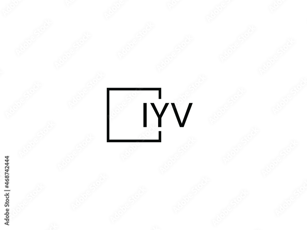 IYV Letter Initial Logo Design Vector Illustration IYV Letter Initial Logo Design Vector Illustration