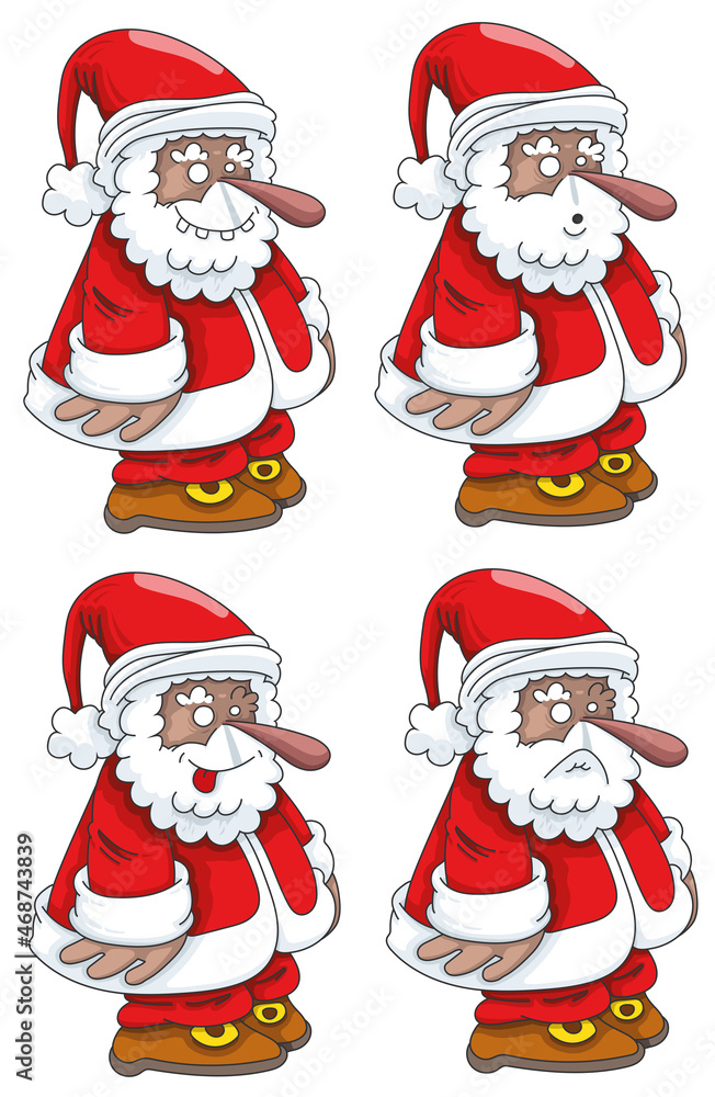 Père Noël rigolo : émotions Père Noël rigolo : émotions