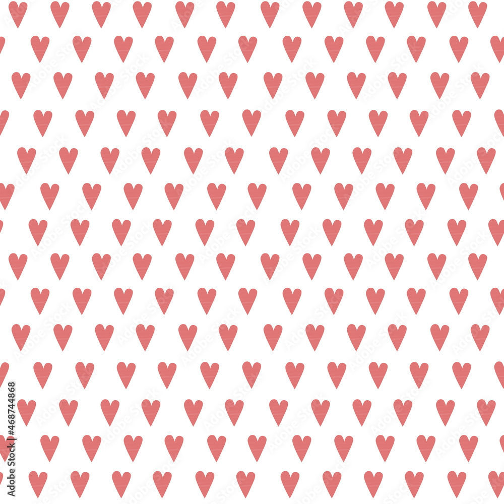 Seamless hearts pattern, Little pink hearts wallpaper, Romantic backdrop, Valentines day pattern, Pink hearts ornament, Abstract background, Little hearts on white background Seamless hearts pattern, Little pink hearts wallpaper, Romantic backdrop, Valentines day pattern, Pink hearts ornament, Abstract background, Little hearts on white background