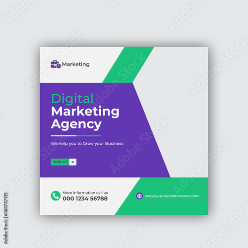 Digital Marketing Facebook post design