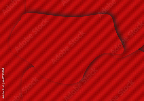 Fondo de capas rojo superpuestas con sombras. photo
