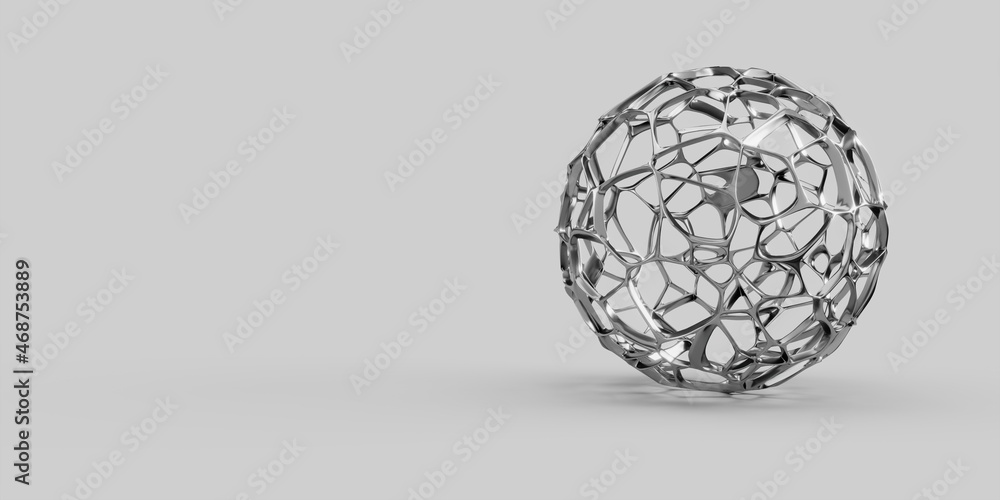 Abstract three-dimensional background. Futuristic concept. 3d render Abstract three-dimensional background. Futuristic concept. 3d render