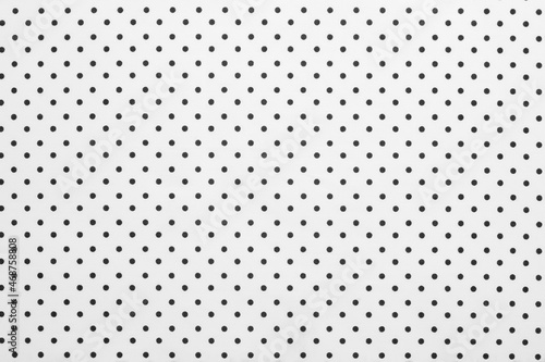 Background from polka dot fabric