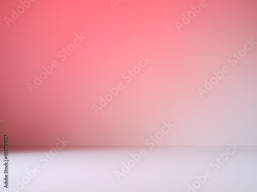 Pink white background for product presentation