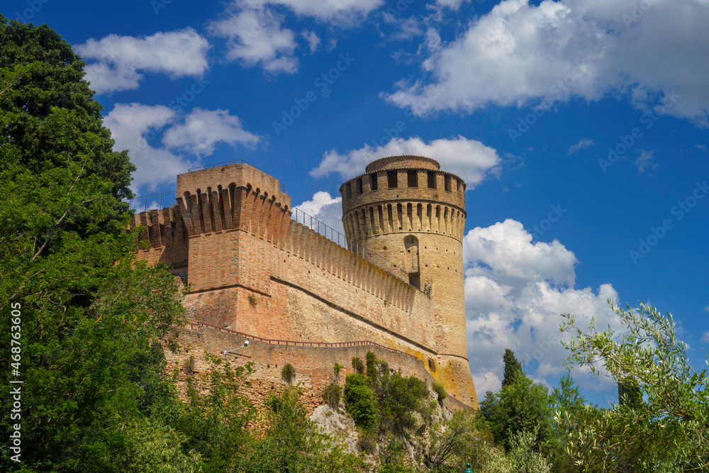 Brisighella, Ravenna province, Italy: the castle