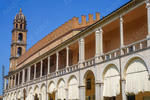 Faenza, Italy: historic town square