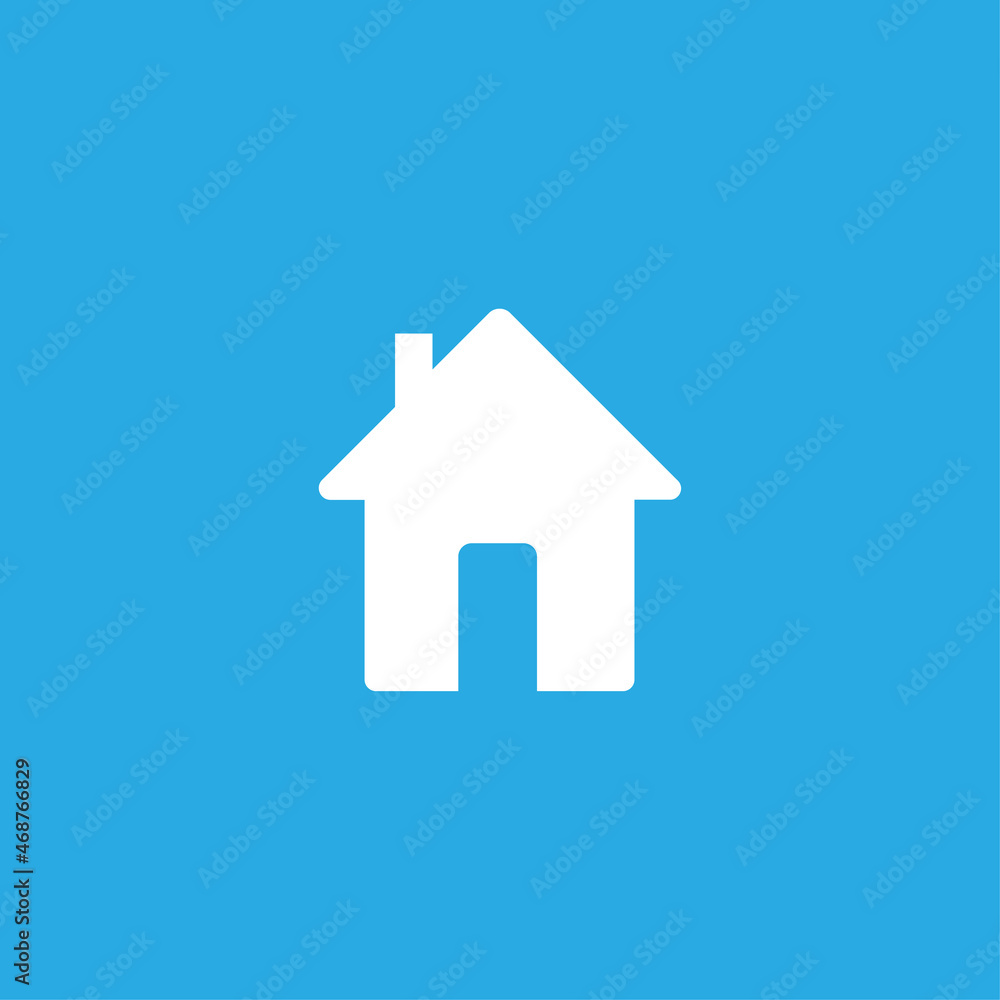 house icon on red background, vector illustration house icon on red background, vector illustration