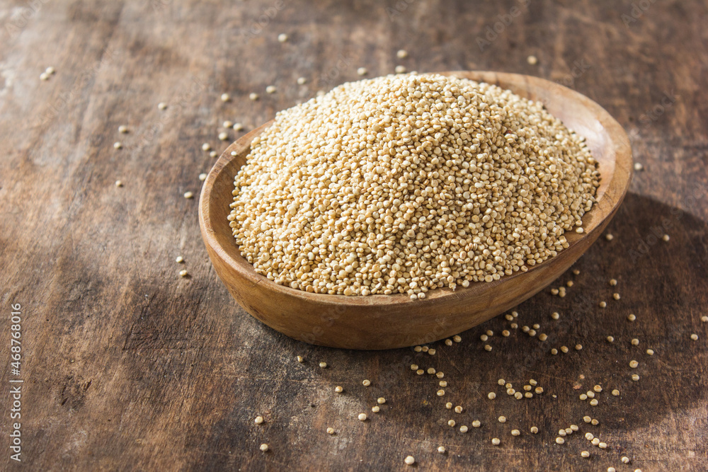 Quinoa. Gluten free Healthy food. Diet, dieting concept. Seeds of white quinoa Chenopodium quinoa Quinoa. Gluten free Healthy food. Diet, dieting concept. Seeds of white quinoa Chenopodium quinoa