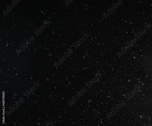 Beautiful dust on the monitor screen resembling a starry sky
