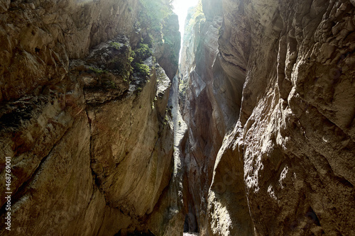 Garabagh gorge. Natural attractions in Dagestan. North Caucasus, Russia.