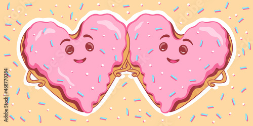 Friendship of gingerbreads