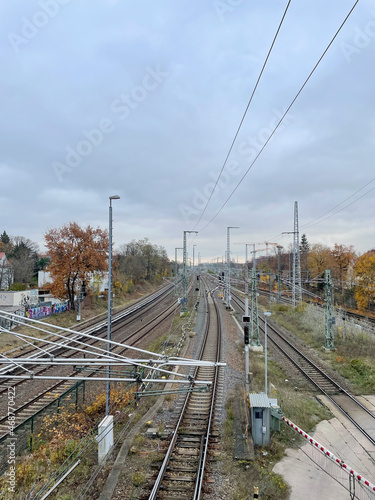 Bahngleise, Berlin Karlshorst, Lichtenberg photo