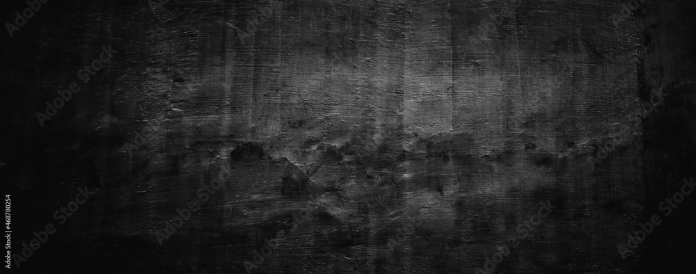Fototapeta premium dark black texture background of wall concrete