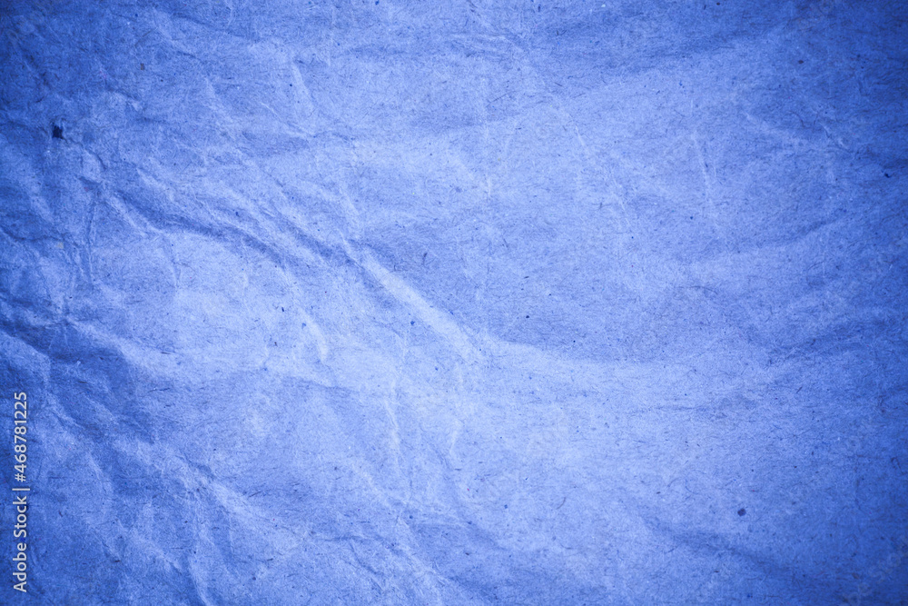 Recycling blue paper crumpled background. Recycling blue paper crumpled background.
