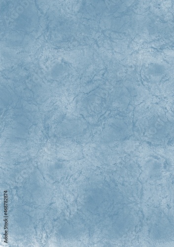 empty painted surface blue paper background