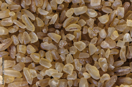 Close-up of durum wheat bulgur, healthy eating concept and traditional european and asian food