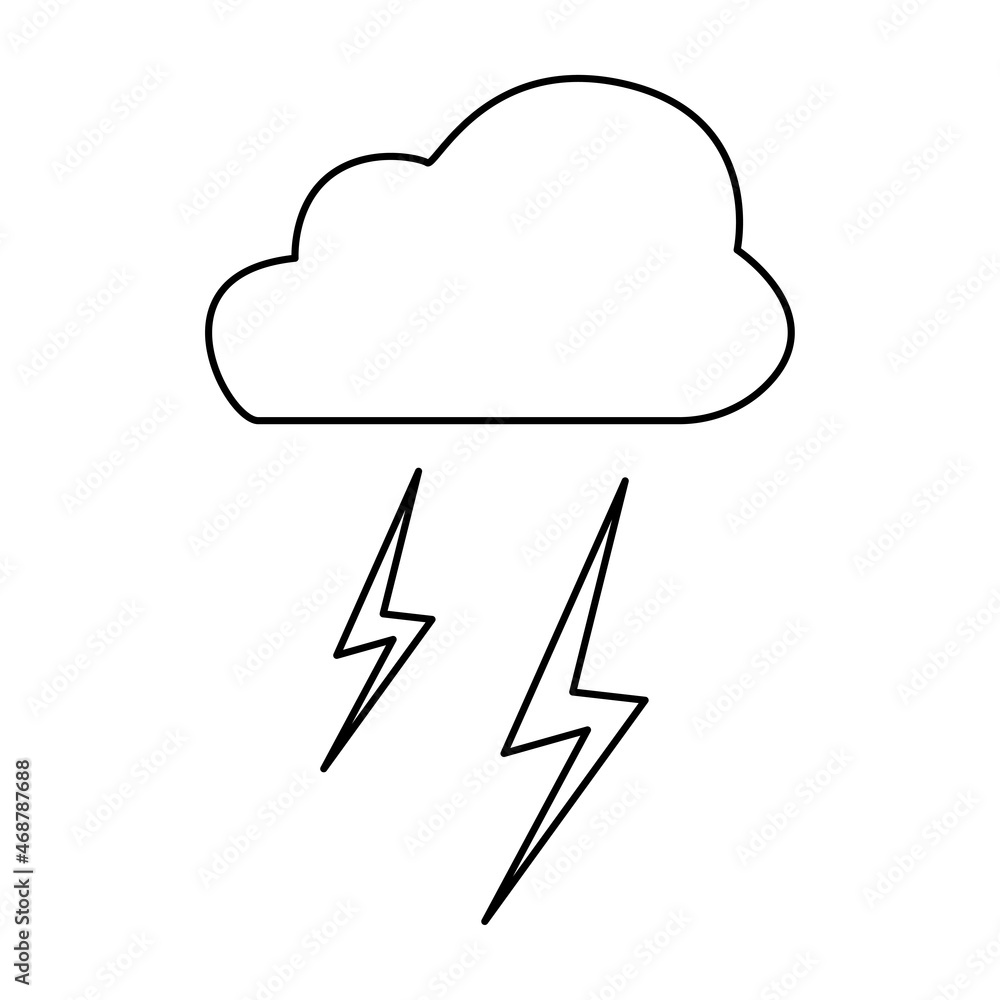 weather, storm,white background, vector illustration weather, storm,white background, vector illustration