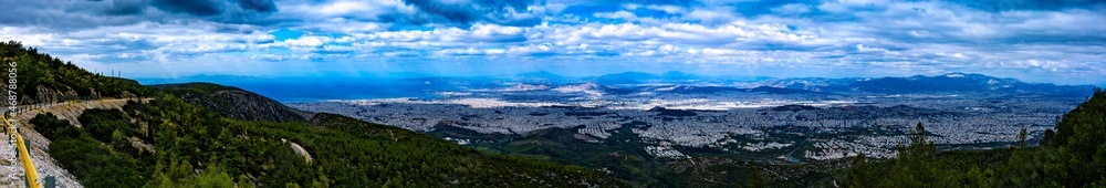 Athens, Greece, panorama