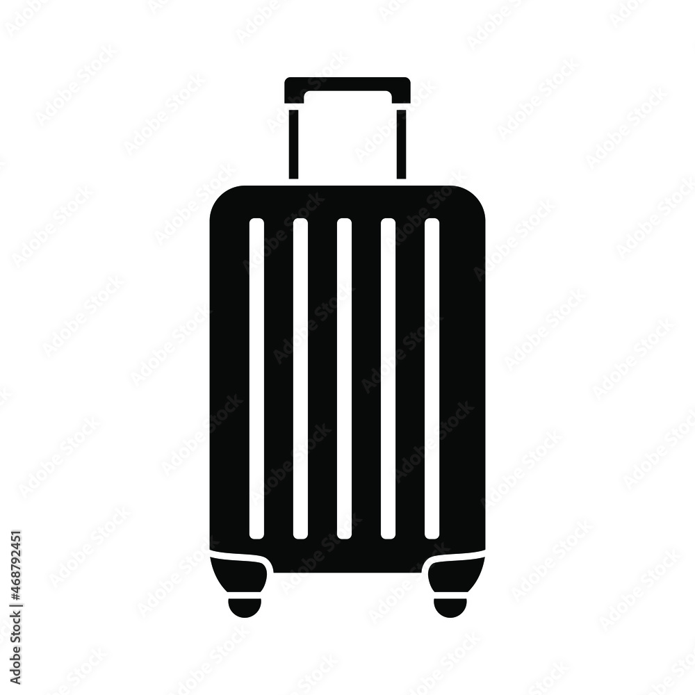Travel icon vector. luggage illustration sign. bag symbol. suitcase logo. backpack mark. Travel icon vector. luggage illustration sign. bag symbol. suitcase logo. backpack mark.