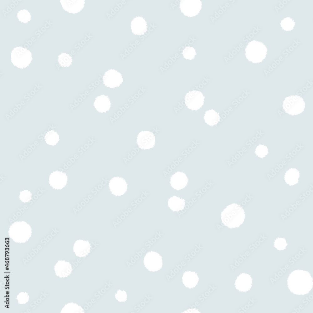 Seamless pattern with confetti on black background 