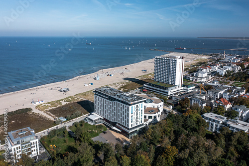 Fotografi Rostock Warnemünde Luftbildaufnahme
