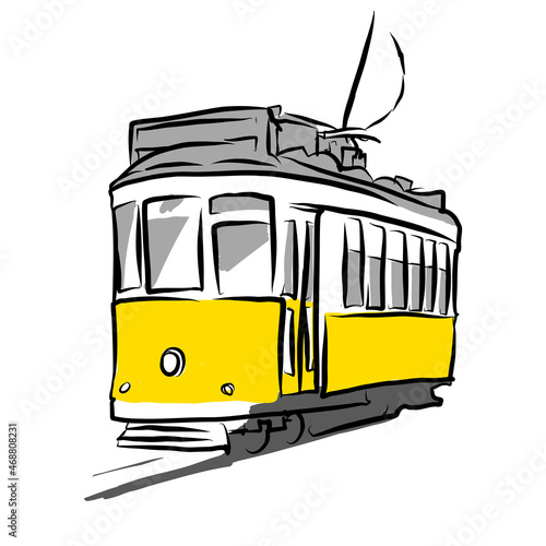tram 28 lisbon separated
