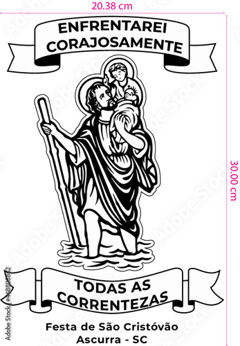 Artes, bandeira, roda, caminhão, pais, deus, sopa, são Cristovão