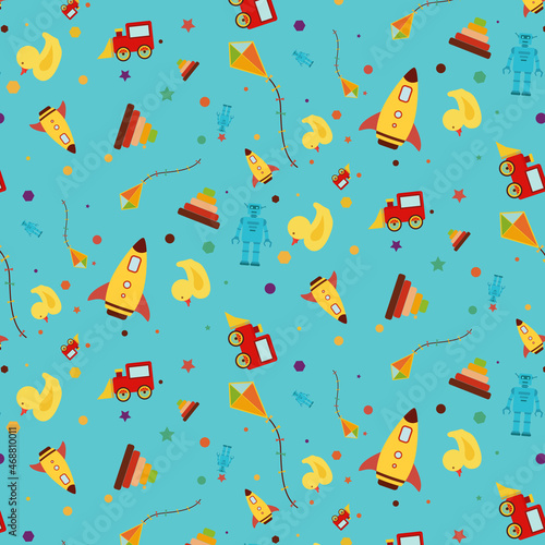 seamless pattern with birds