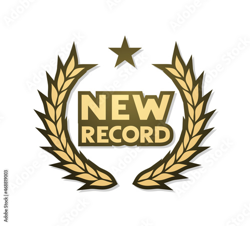 New record symbol