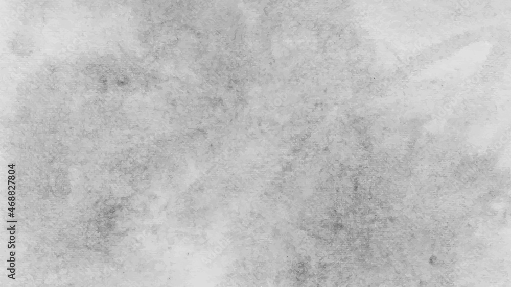 Naklejka premium Monochrome black and white ink effect watercolor background illustration. Abstract grunge grey shades watercolor background. Ancient wall, cement and concrete texture for pattern and background.