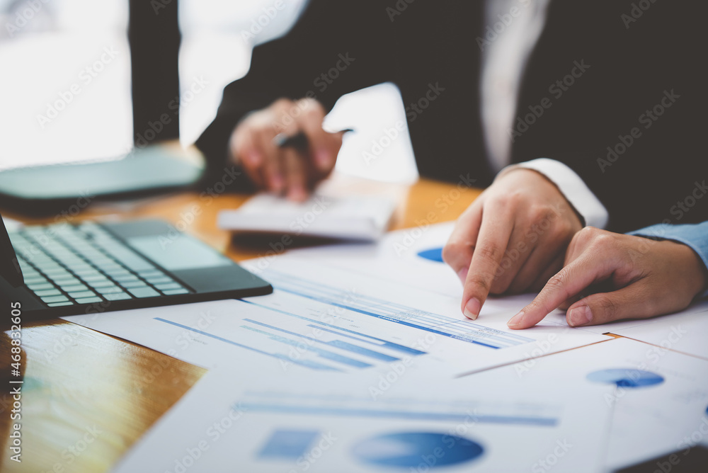 business plan, teamwork concept, team meeting, business people using laptop at office, intern team working on laptop new startup project business plan, teamwork concept, team meeting, business people using laptop at office, intern team working on laptop new startup project