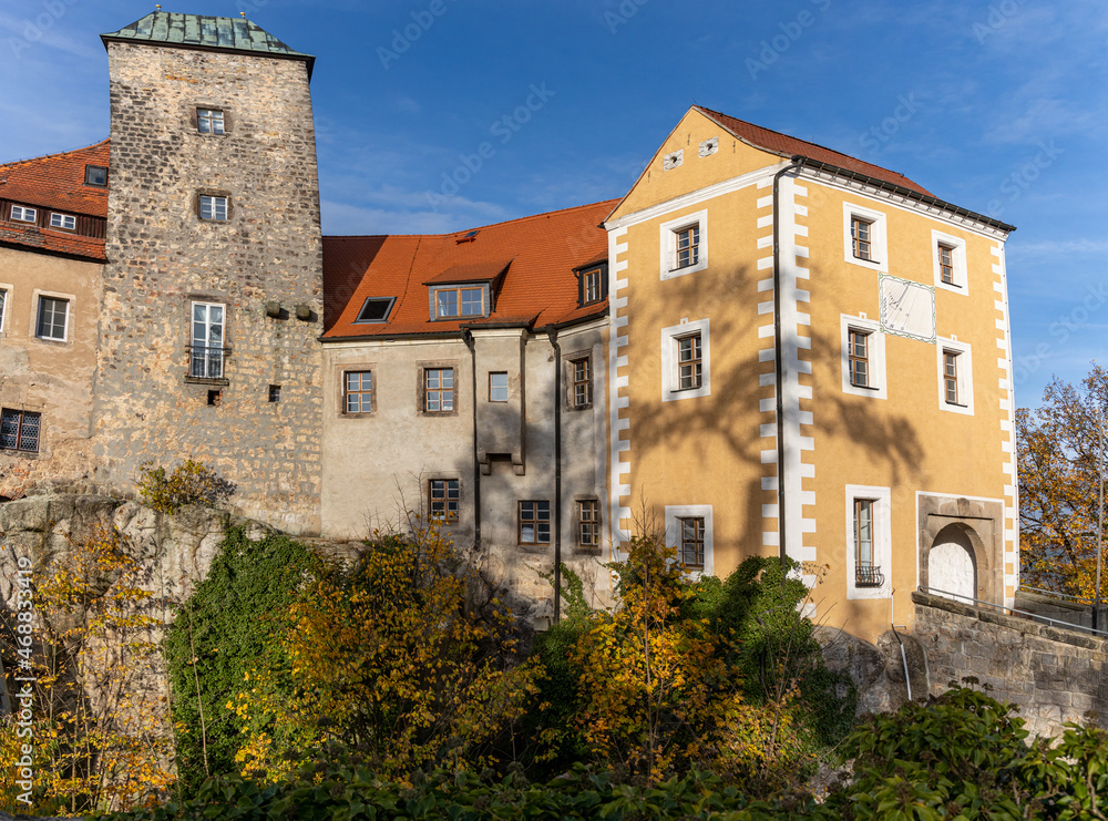 Impressionen von der Burg Hohnstein im Elbsandsteingebirge sächsische Schweiz
