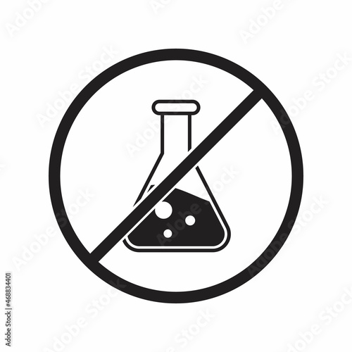 chemical free sign icon photo