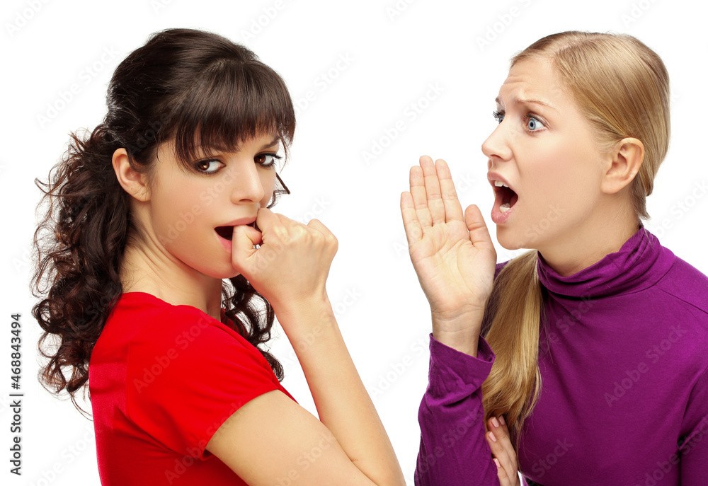 Gossip.Beauty portrait of a young girls. Gossip.Beauty portrait of a young girls.
