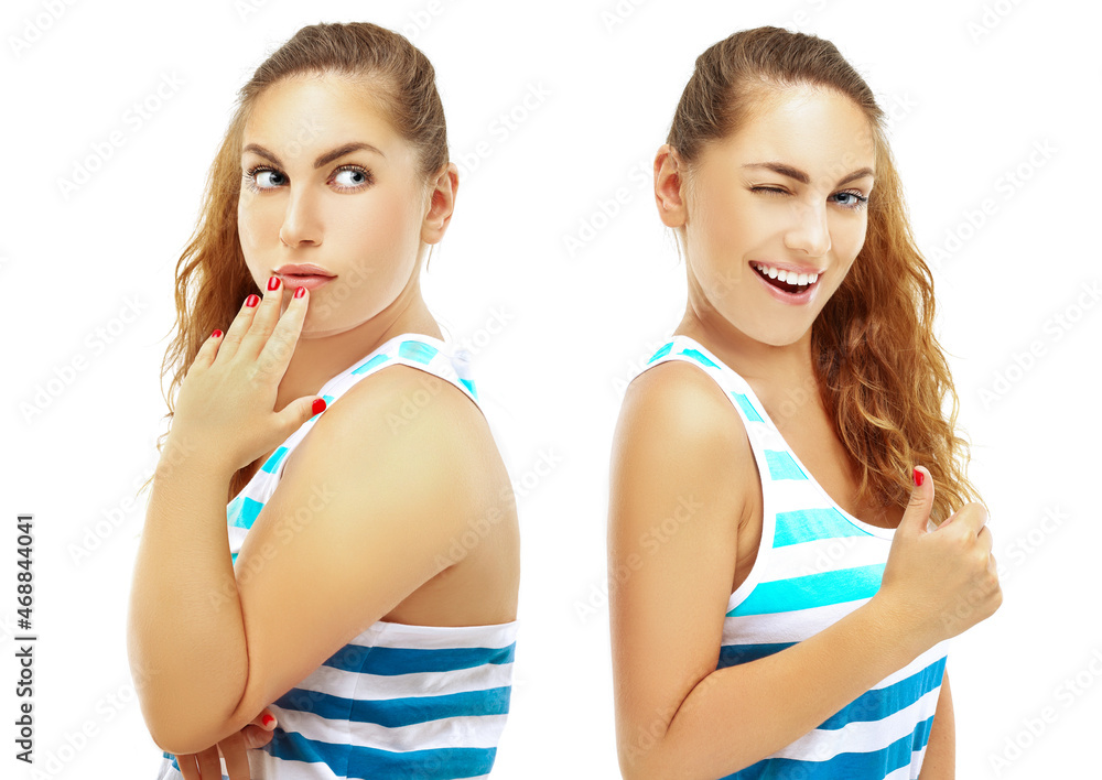 Weight loss, diet.before and after Weight loss, diet.before and after