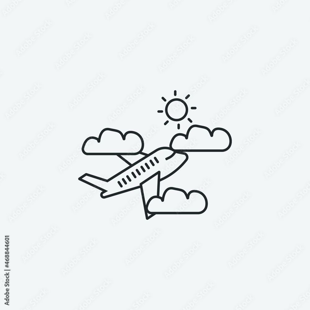travel vector icon illustration sign travel vector icon illustration sign