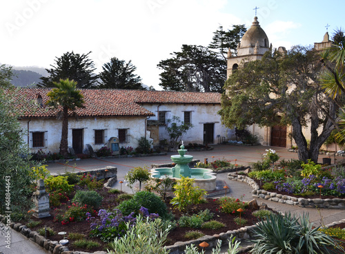Carmel Mission in Carmel-By-The-Sea, USA
